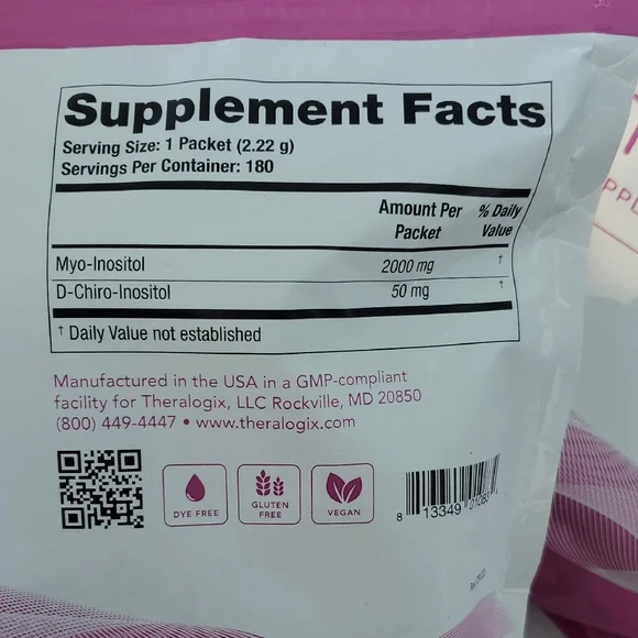 Ovasitol Inositol Powder Supplement 12/25 - Picture 3 of 4